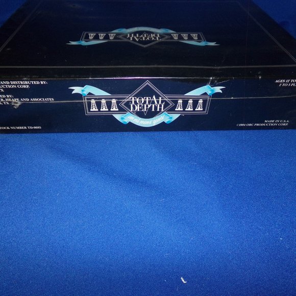 Vintage Total Depth Oil Man's Board Game - Sealed - A Game of Financial Risks - Picture 6 of 9